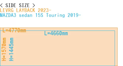 #LEVRG LAYBACK 2023- + MAZDA3 sedan 15S Touring 2019-
